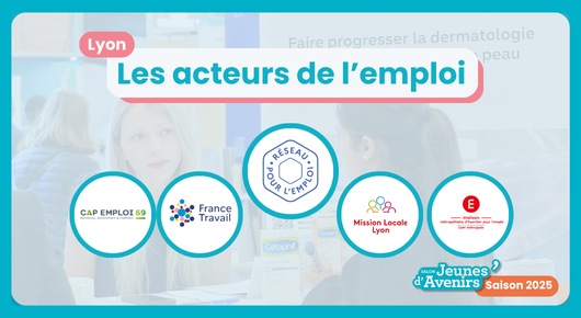 Le&nbsp;Réseau Pour l&rsquo;Emploi se&nbsp;mobilise pour ton avenir : retrouve-les à&nbsp;Jeunes d&rsquo;Avenirs Lyon !
